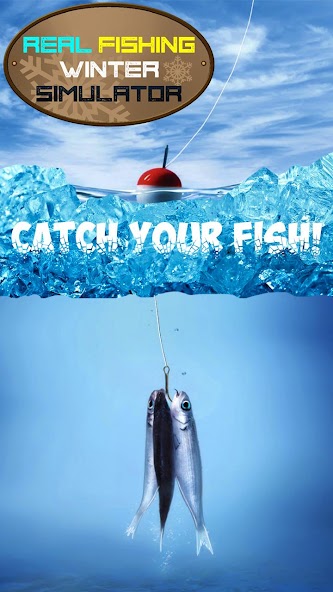 Gameplay screenshot 3 from Pesca Invernal Simulador - Winter fishing simulator